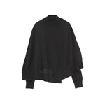 CAPE SET KNIT TOPS -CAMEL-