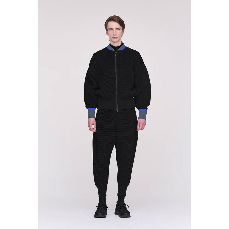 TC STRATUM BOMBER JACKET -SMOKEY BLACK MULTI-