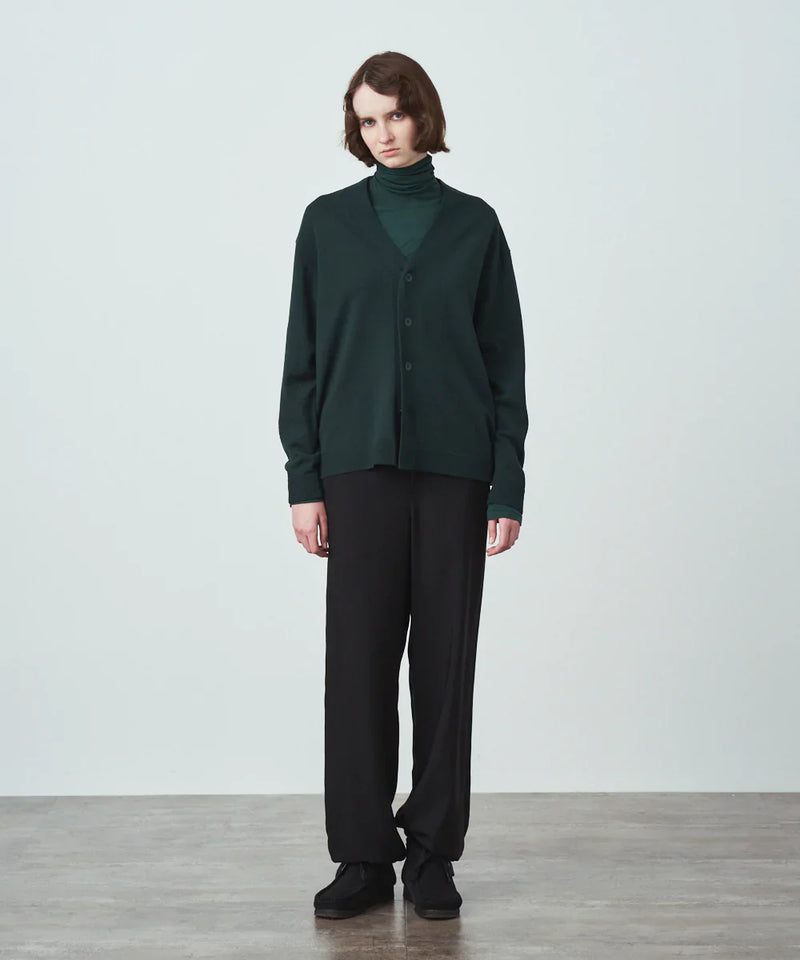 NATURAL DYE WOOL OVERSIZED CARDIGAN