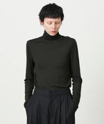 MODAL SILK JERSEY TURTLENECK