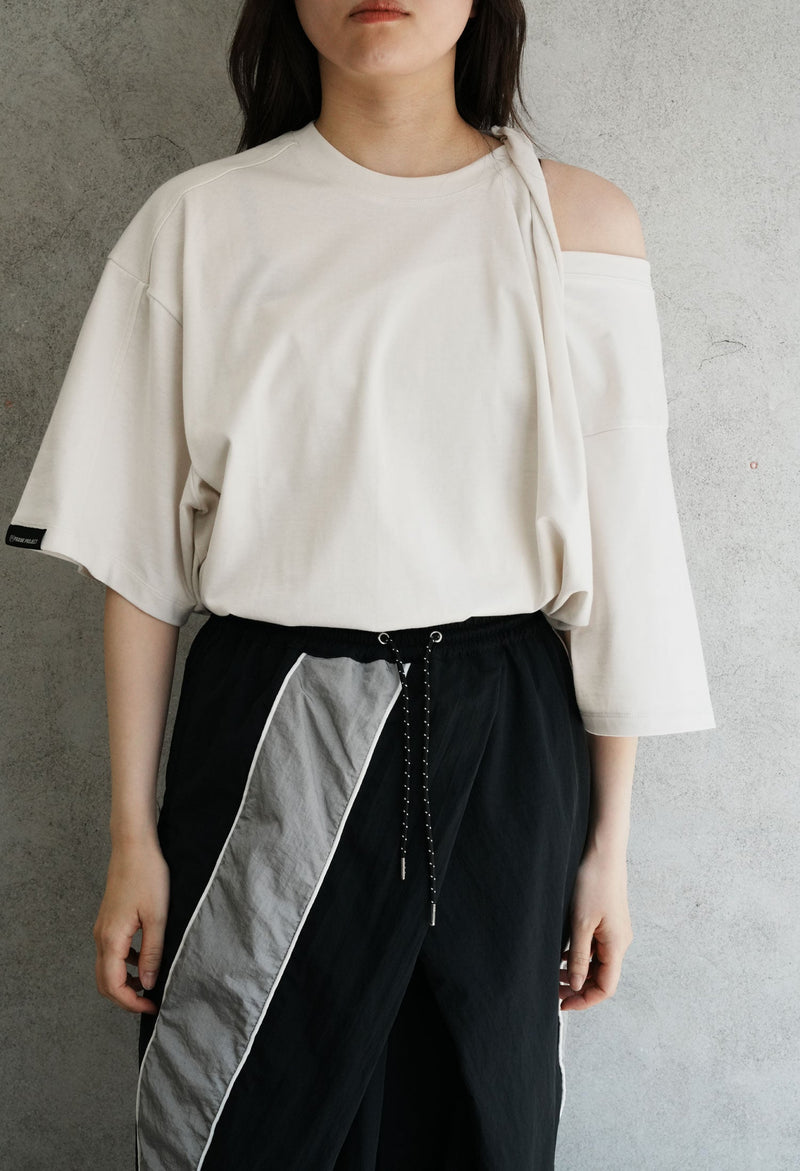 Layered Twist Over Top-WHITE-
