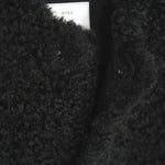 FAUX SHEARLING CROPPED VEST-BLACK-