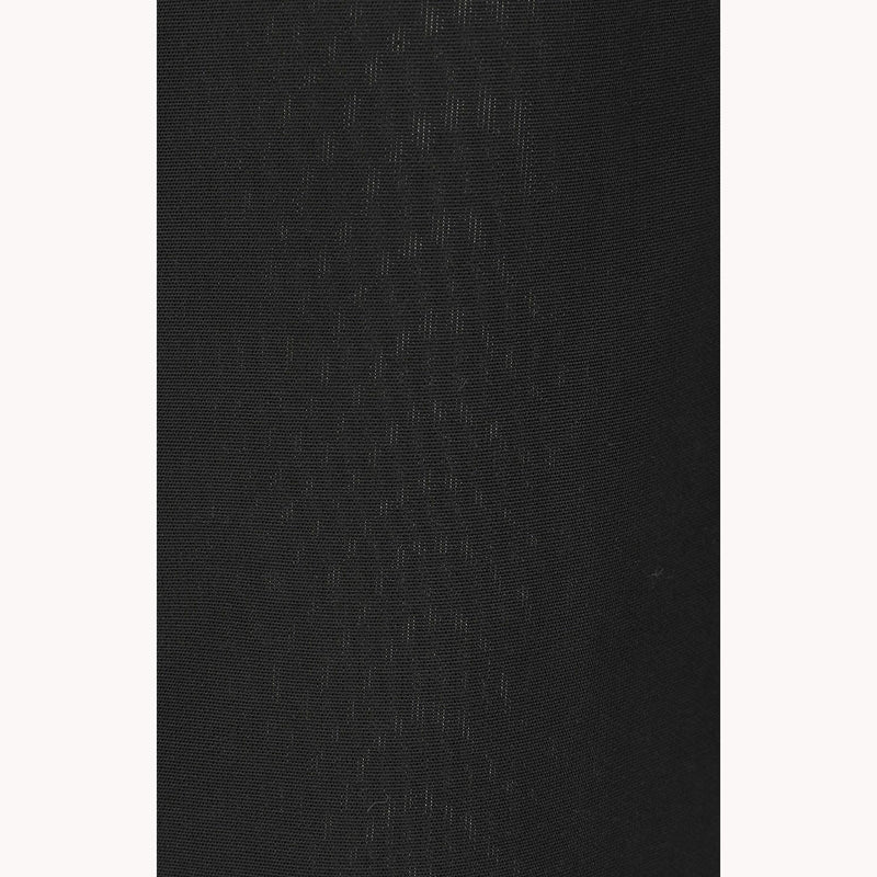SQUARE SLEEVE BLOUSE -BLACK-