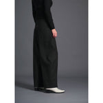 MERCY BARREL TROUSERS -CHARCOAL-