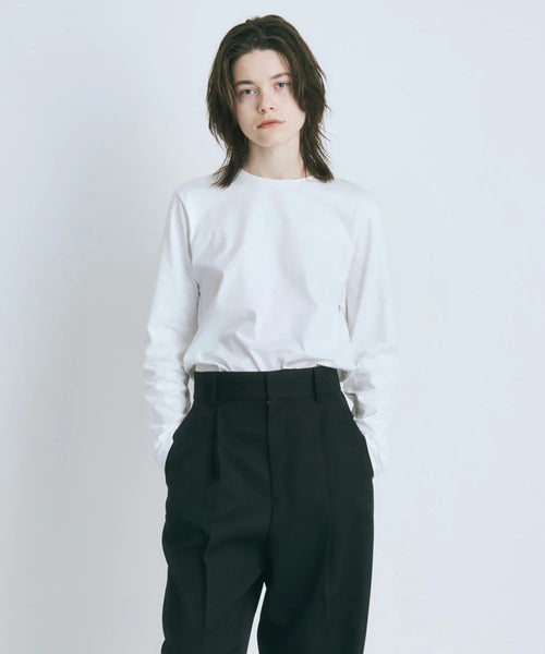 SUVIN 60/2  PERFECT L/S T-SHIRT