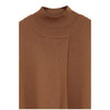 CAPE SET KNIT TOPS -CAMEL-