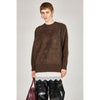 Mink-Processed Knit -BLACK-