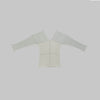 NEHRU LONG SLEEVE TEE-CONTA GREEN-