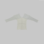 NEHRU LONG SLEEVE TEE-CONTA GREEN-