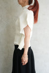 PORTRAIT CREASE TOP-BLACK-