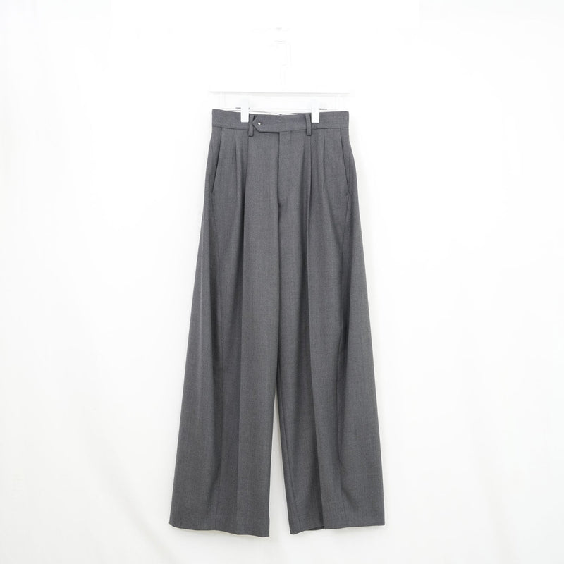 DOESKIN BARREL-LEG PANTS