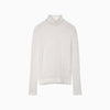Knitted High Neck Top -BLACK-