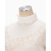 Knitted High Neck Top -BLACK-