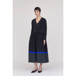 ACCORDION CROPPED CARDIGAN-BLACK-