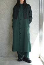 MAXI SHIRT DRESS-BLACK-