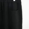 KNIT ESSENTIAL PANTS -BLACK-