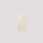 HYPHA LUCENT GLITTER SLEEVELESS TOP-PEARL GOLD-