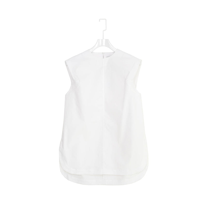 TASLAN TWILL SLEEVELESS TOP