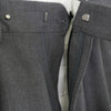 DOESKIN BARREL-LEG PANTS-CHACOAL-