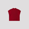 PORTRAIT CREASE TOP-BLACK-