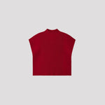 PORTRAIT CREASE TOP-BLACK-