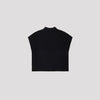 PORTRAIT CREASE TOP-MAROON RED-