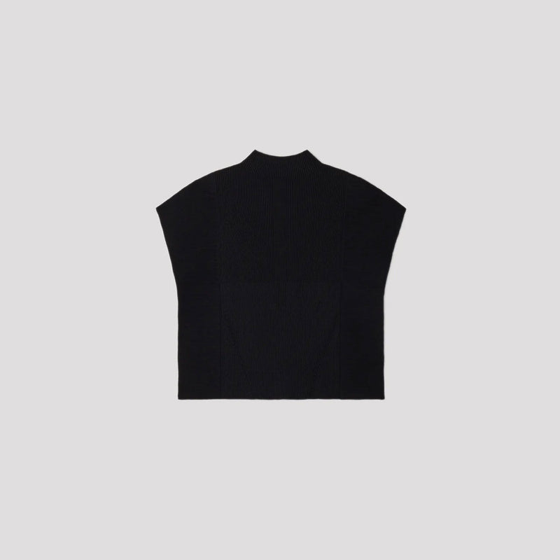 PORTRAIT CREASE TOP-MAROON RED-