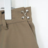 Low-crotch Bermuda Pants-GREY