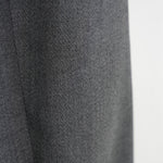 DOESKIN BARREL-LEG PANTS-CHACOAL-