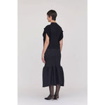 PORTRAIT CREASE TOP-BLACK-