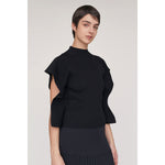 PORTRAIT CREASE TOP-WHITE-