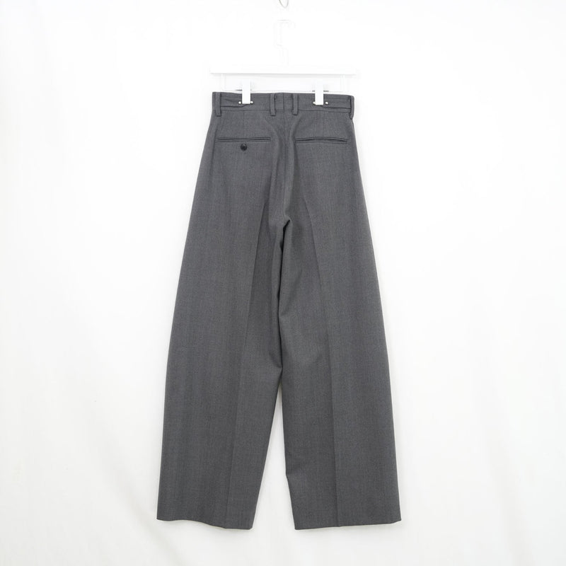 DOESKIN BARREL-LEG PANTS