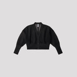 GARTER LUCENT CROPPED CARDIGAN-STEELGRAY-