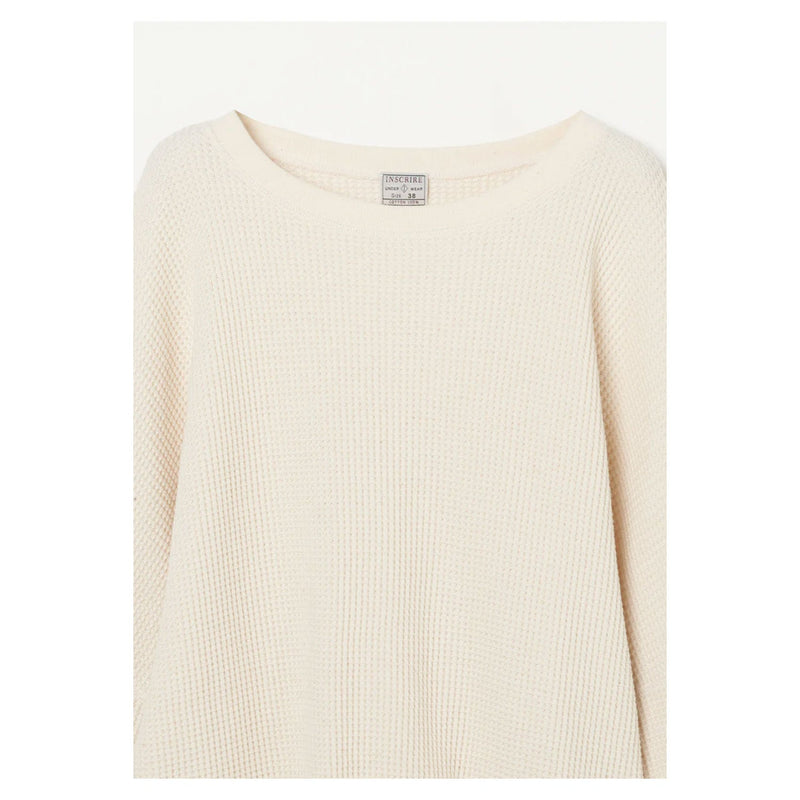 Thermal Dolman Tee -OFF WHITE-