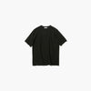FRESCA SINGLE JERSEY | SATNDARD T-SHIRT -BLACK-