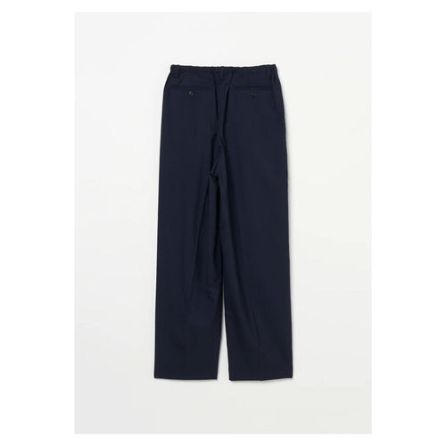 Wool Relax Pants -GREY-
