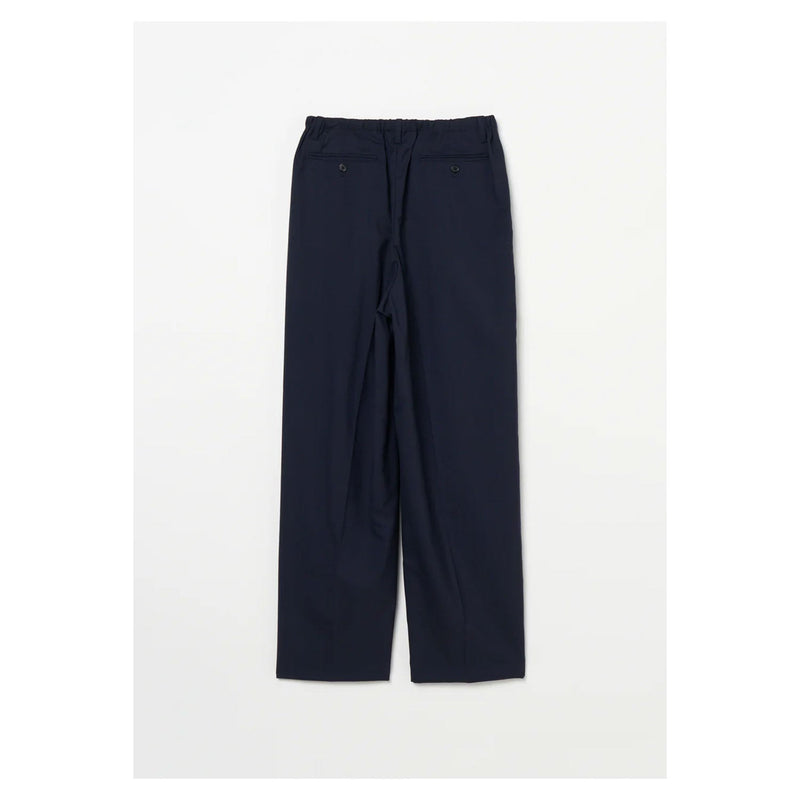 Wool Relax Pants -GREY-