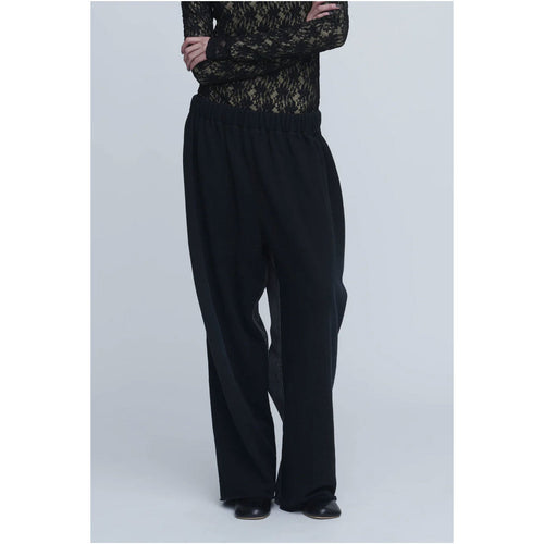 Hydride Sweat Denim Pants -BLACK×BLACK-