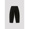 SOFT HYPHA CURVED PANTS-BLACK-