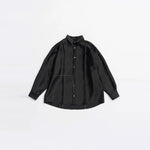 Hand Stitched Shirt-BLACK-