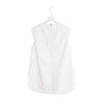 TASLAN TWILL SLEEVELESS TOP