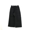 SWEAT BUGGY PANTS -BLACK-