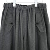 ウールエステルクロスパンツ-TOPGREY-