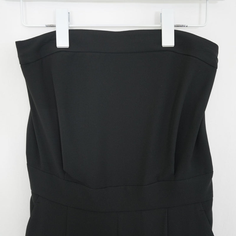 TA/P STRAPLESS JUMPSUIT-BLACK-