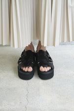 GURKHA SANDAL-BLACK-