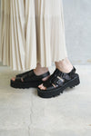 GURKHA SANDAL-BLACK-