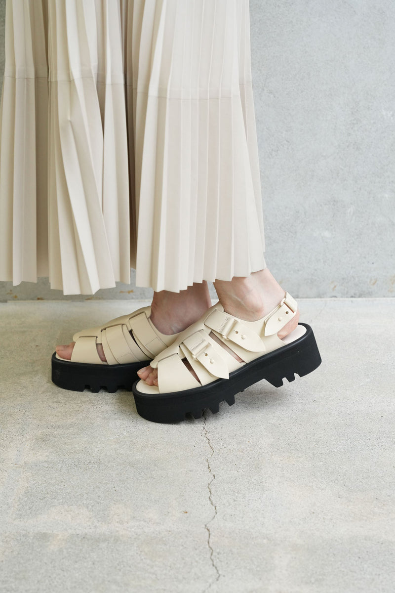 GURKHA SANDAL-BLACK-