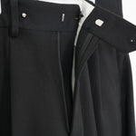 DOESKIN BARREL-LEG PANTS