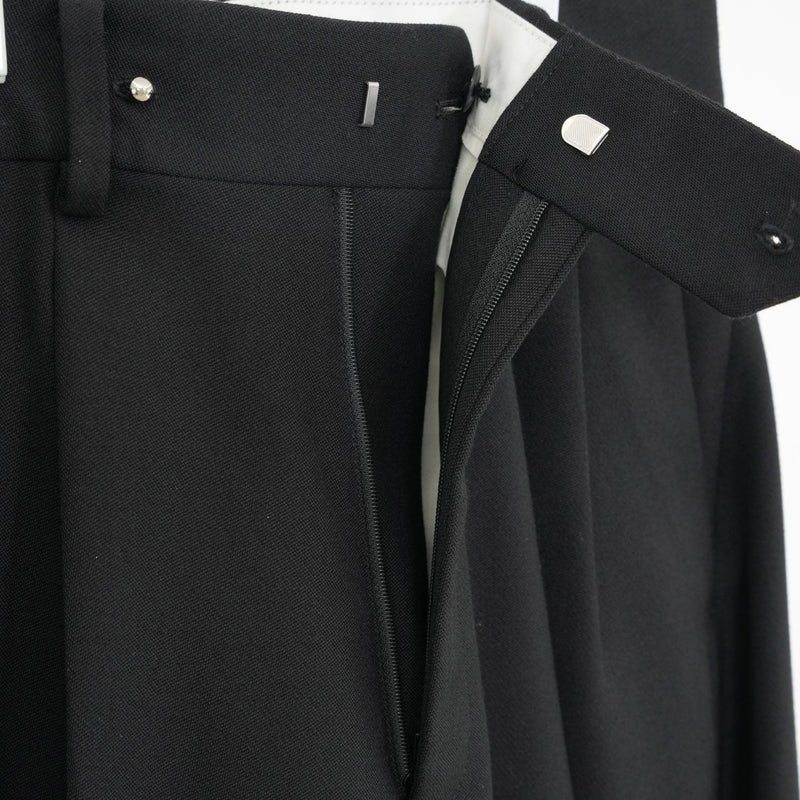 DOESKIN BARREL-LEG PANTS