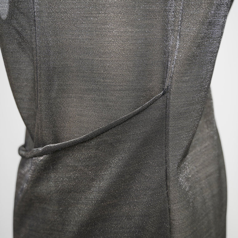 ASYMMETRIC JERSEY TOP